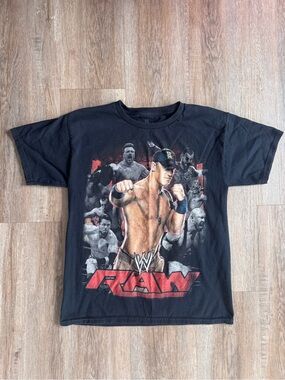 WWE RAW John Cena CM Punk Rey Mysterio T-Shirt